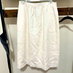 🔥 SALE Vintage Hudson’s Detroit white Skirt - M